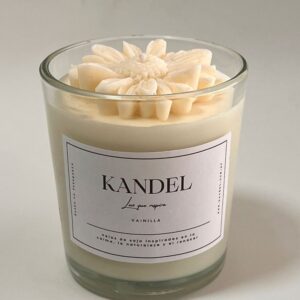 Vela "Natural con Margarita"