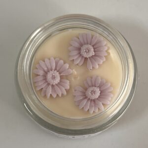 Vela "Mini KANDEL" con Detalle Floral