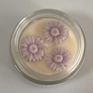 Vela "Mini KANDEL" con Detalle Floral