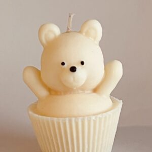 Vela Osito "Cupcake"