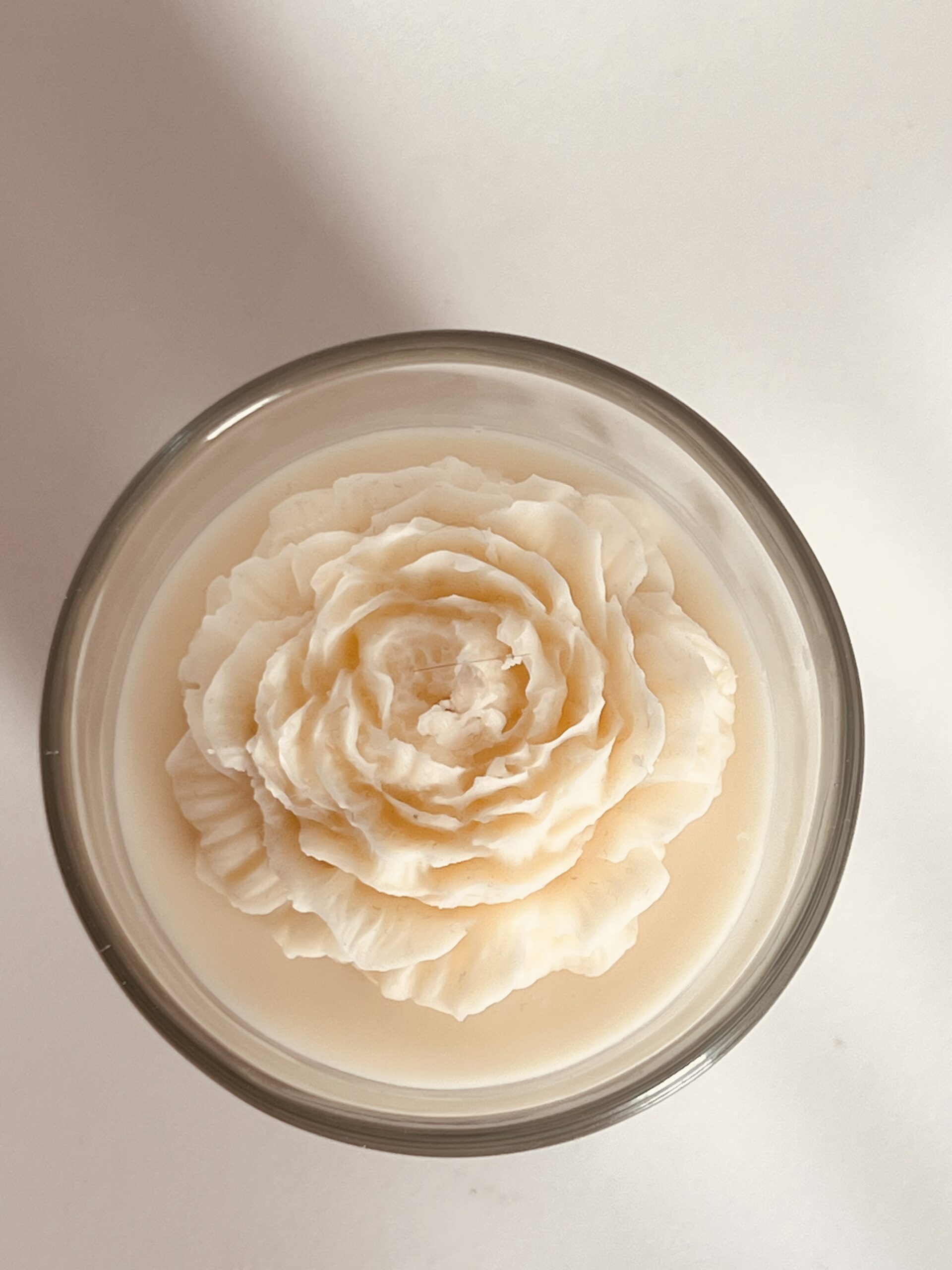 Vela con Peonía “Elise” - Imagen 2