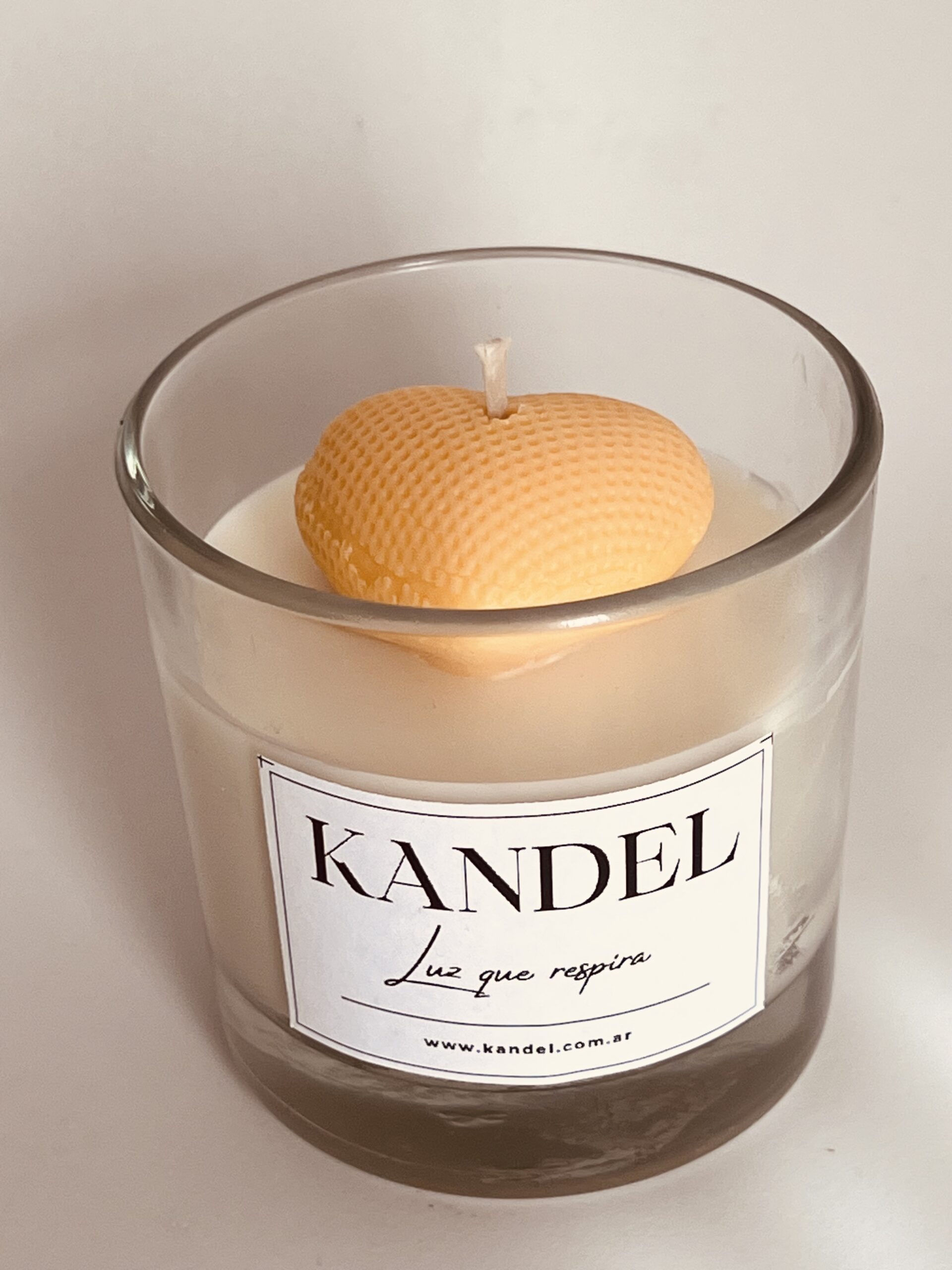 Vela "Natural con Corazón" - Imagen 6