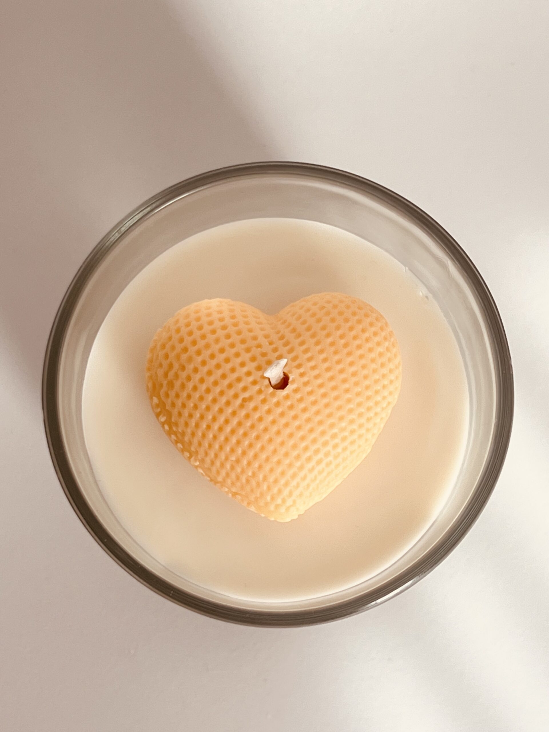 Vela "Natural con Corazón" - Imagen 4