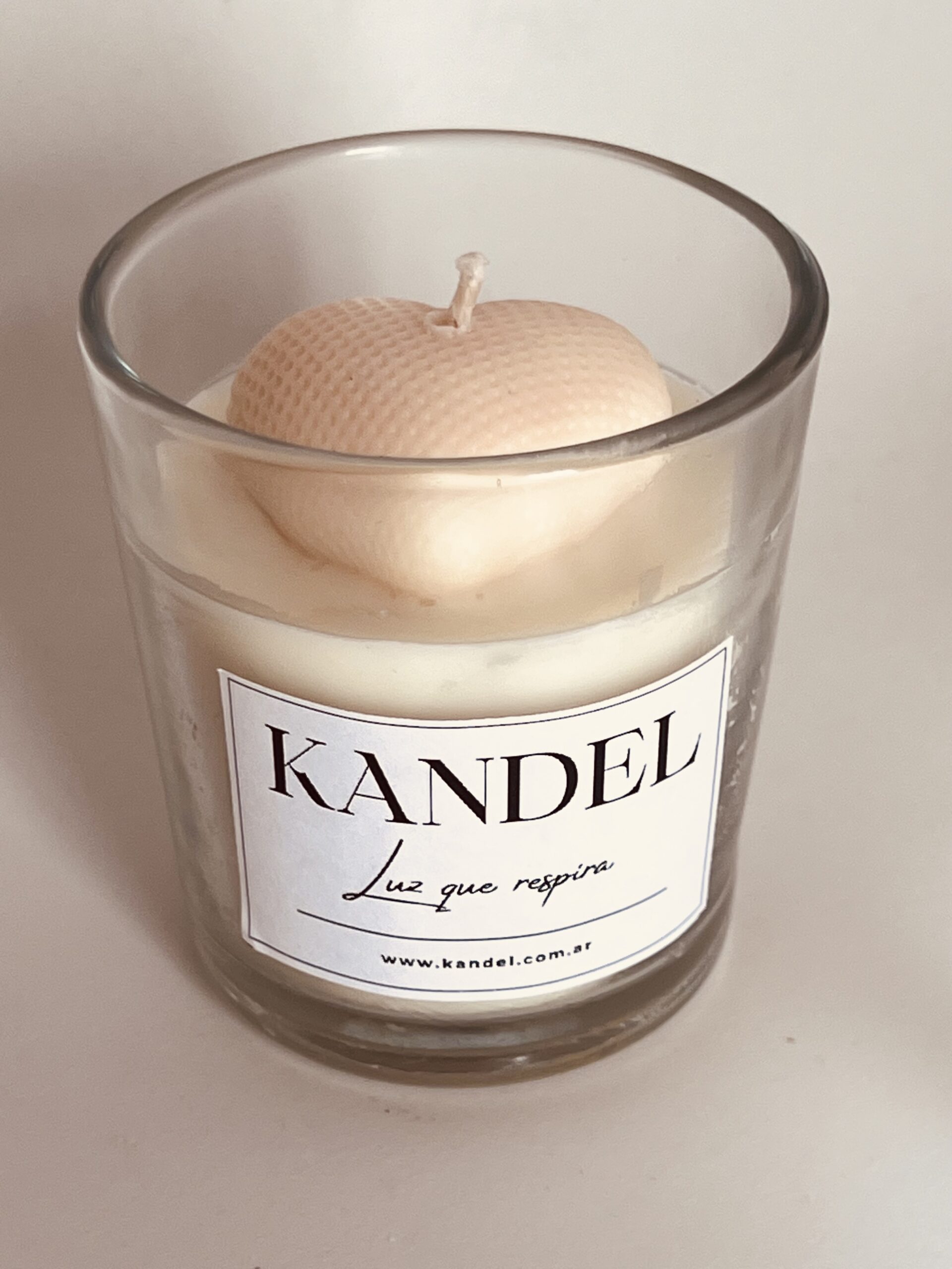 Vela "Natural con Corazón" - Imagen 5